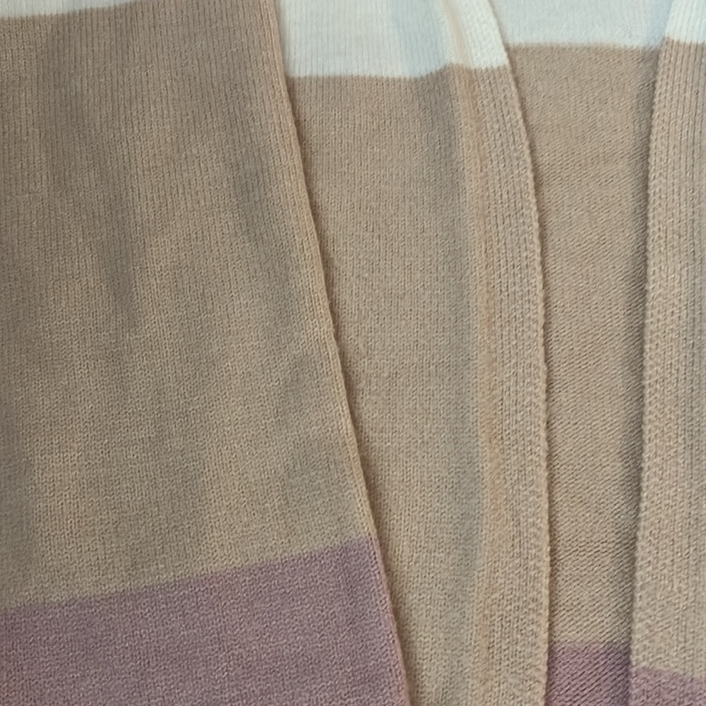 Colorblock Open Front Long Cardigan from Amazon - Picture 5 of 5